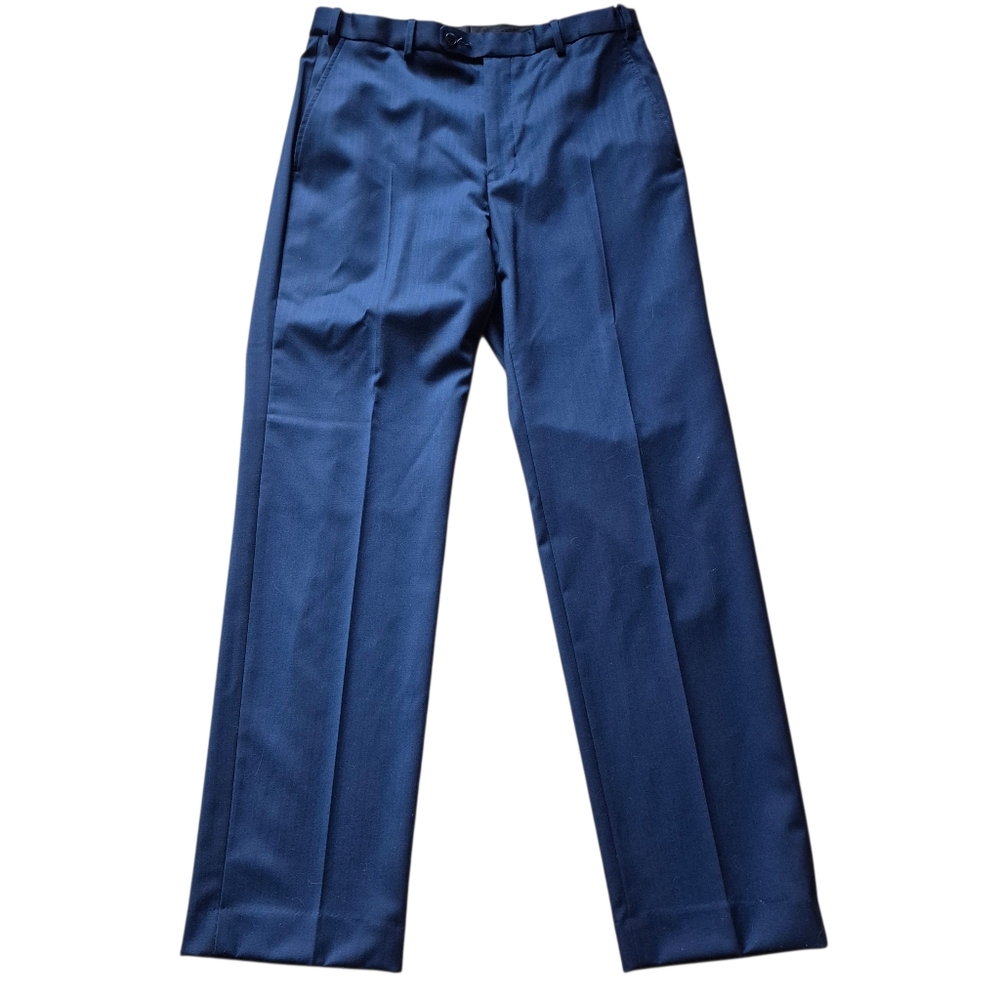 Daniel Hechter Mens Blue Dress Pants 32 X 32